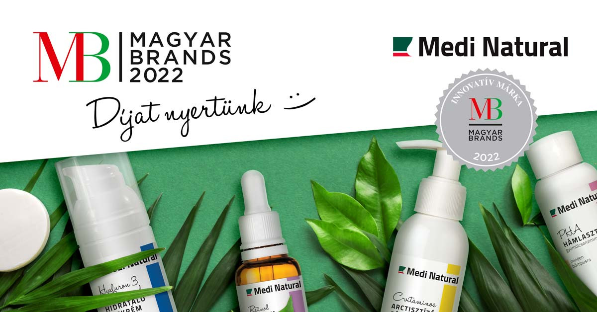 MagyarBrands díjat nyert a Medi Natural