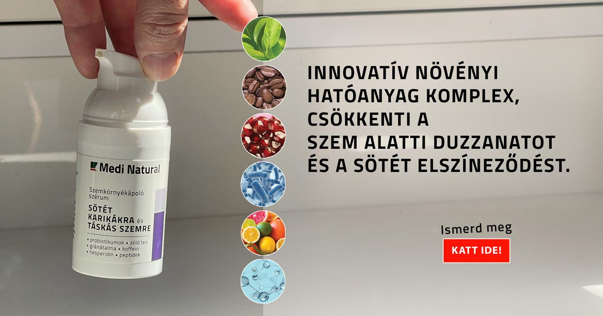 stimulálja a hajszálerek keringését a szemkörnyéken, csökkenti a szem alatti táskákat és sötét karikákat.