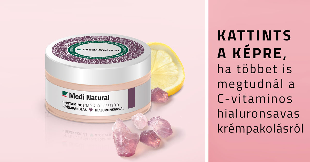 A C-vitaminos feszesítő krémpakolás Hialuronsavval egy könnyen felszívódó, krémes állagú, minden bőrtípusra kiválóan használható kozmetikum.
