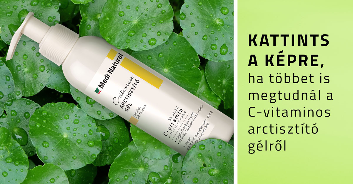 Cica | Centella + C-vitaminos arctisztító gél