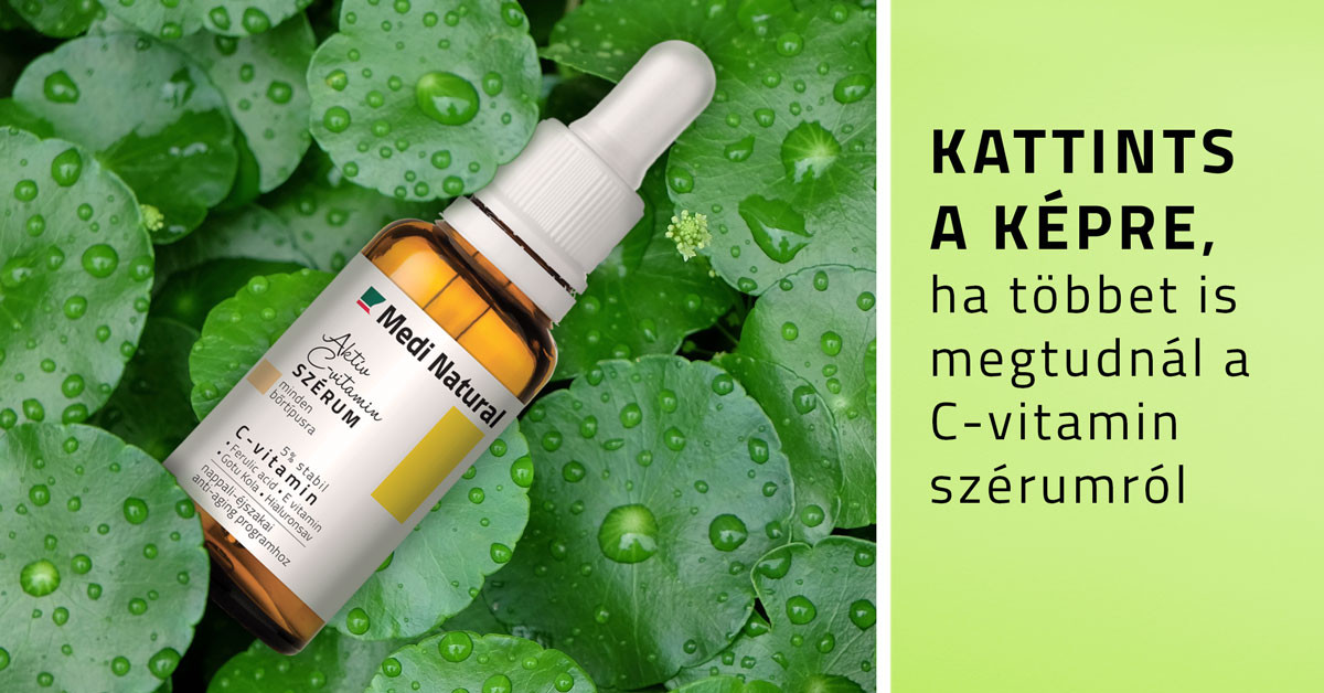 Cica | Centella + stabilizált C-vitamin szérum