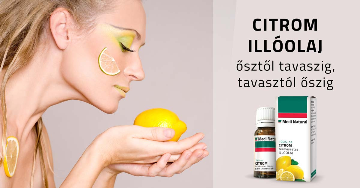 A citrom illóolaj illata, mint a frissen facsart valódi citrom egy csipetnyi bájjal!