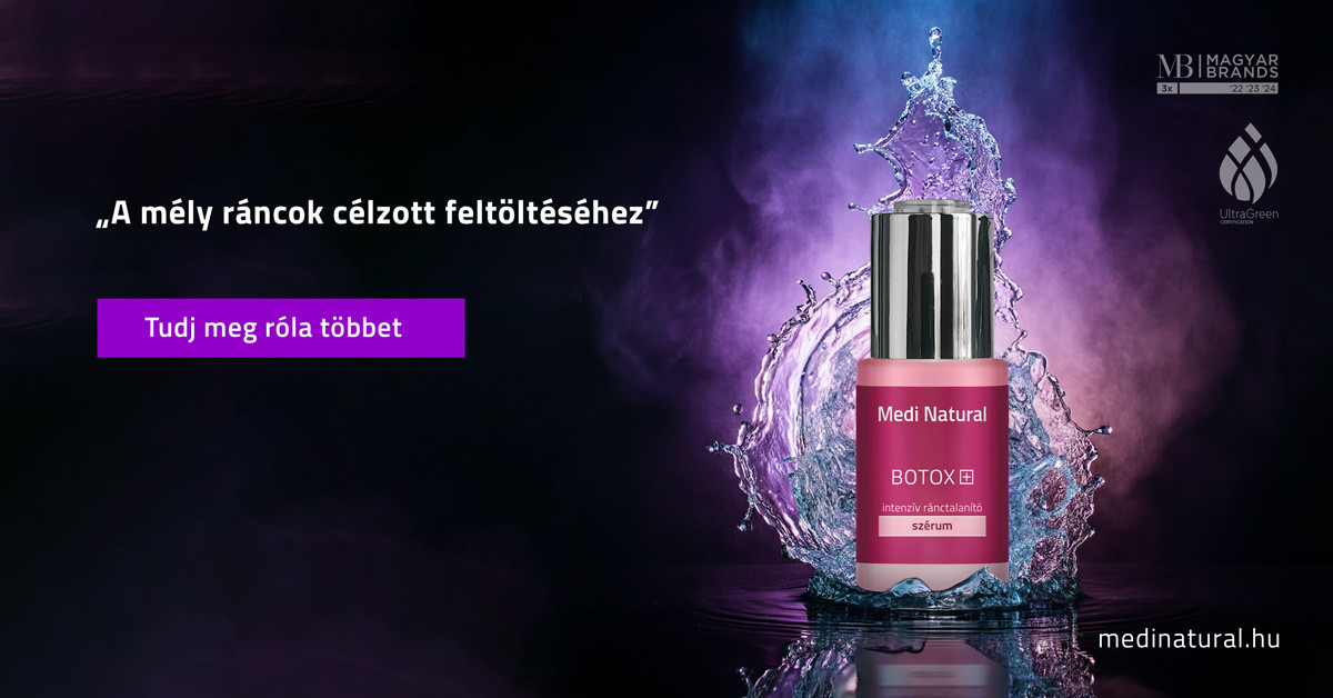 Botox hatású Intenzív szérum – a mély ráncok célzott feltöltéséhez.