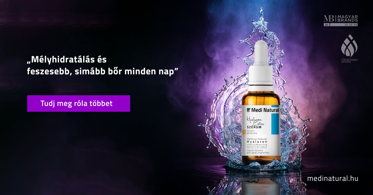 Hyaluron extra szérum – mélyhidratálás és feszesebb, simább bőr minden nap