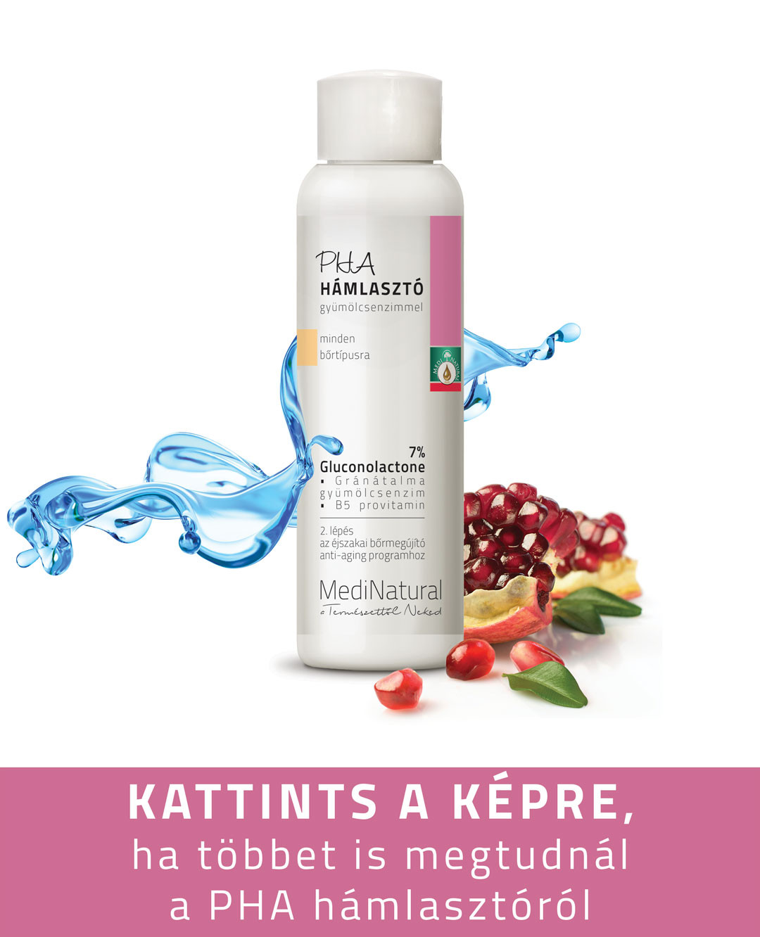 Medinatural PHA hámlasztó gyümölcsenzimekkel