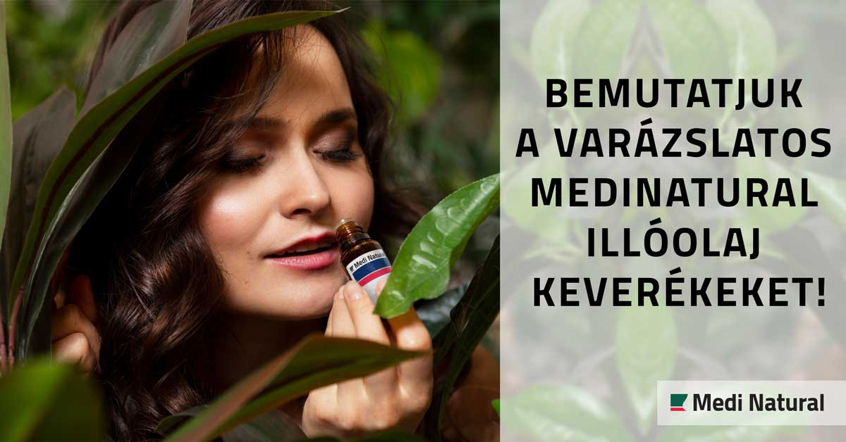 Bemutatjuk a varázslatos Medinatural illóolaj keverékeket!