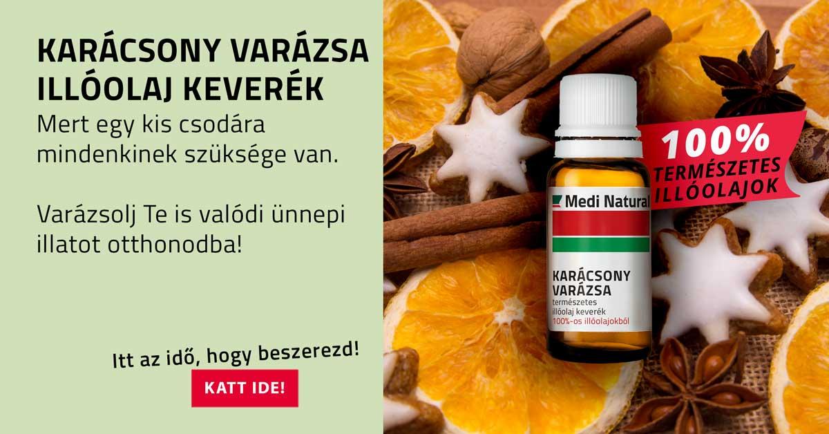karácsony varázsa illóolaj keverék, mert egy kis csodára mindenkinek szüksége van.