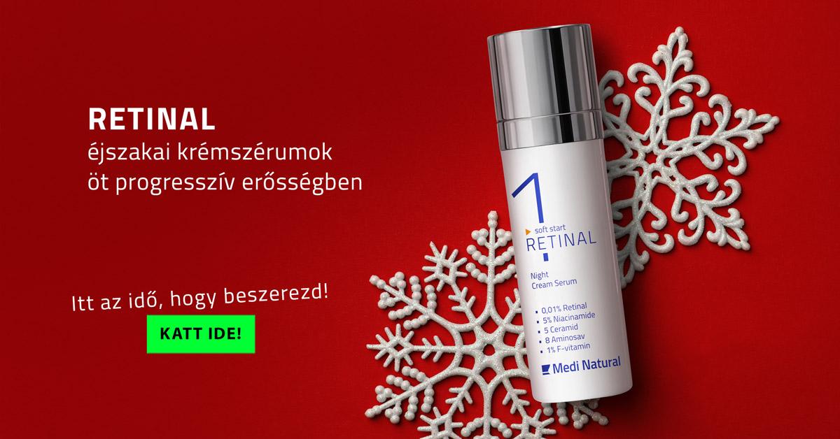 Új korszak az anti-aging bőrápolásban Retinal szérum