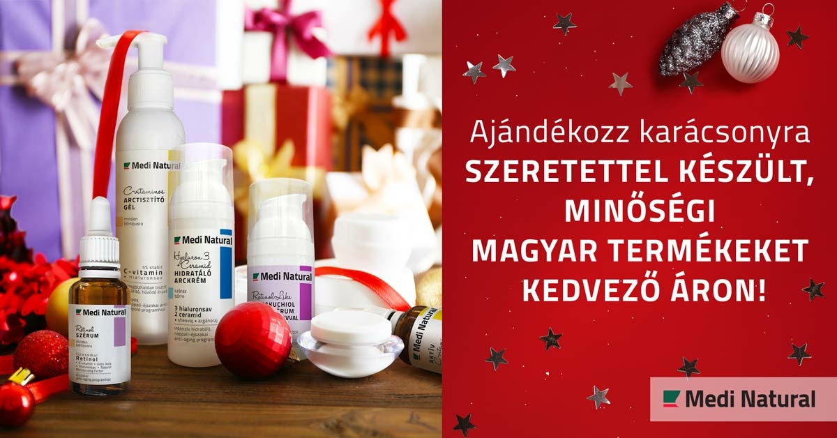 Ajándékozz karácsonyra szeretettel készült, minőségi magyar termékeket kedvező áron!