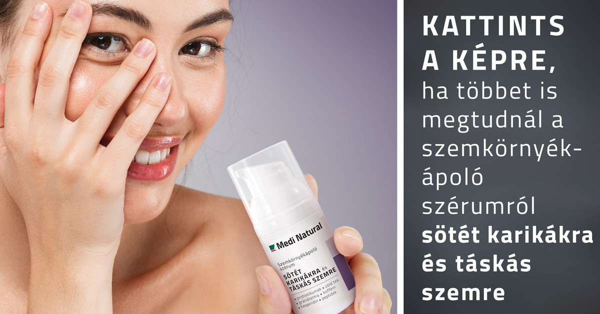 Szemkörnyékápoló Szérum Sötét karikákra és táskás szemre