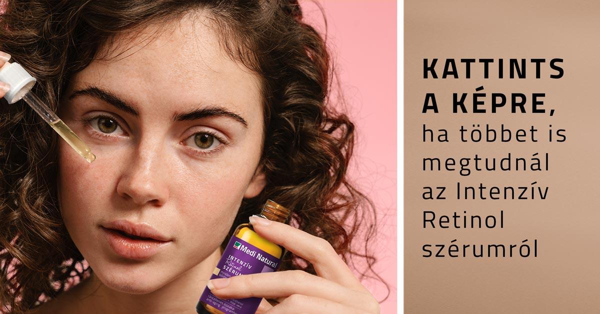 MediNatural intenzív retinol szérum