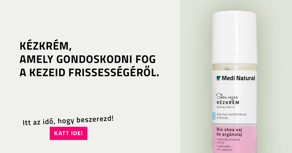 Kézkrém, amely gondoskodni fog a kezeid frissességéről.