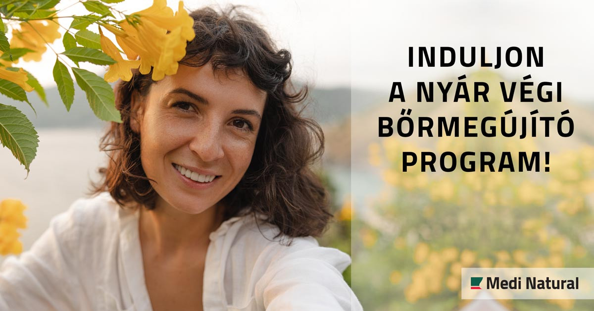 Bőrmegújító program natúrkozmetikumokkal