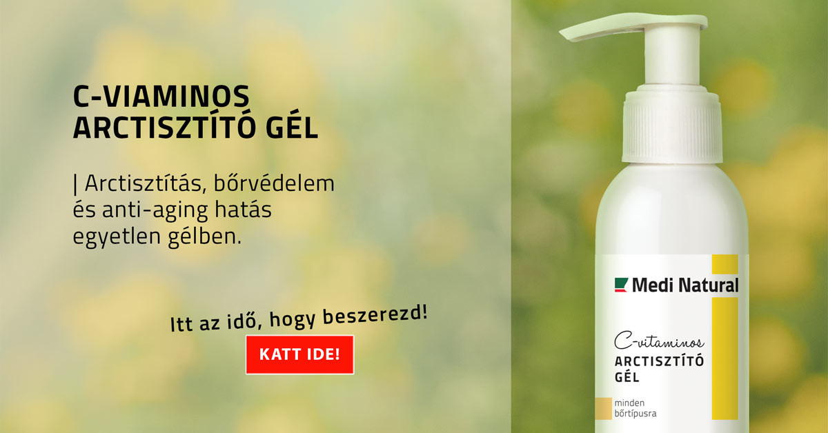 Arctisztítás, bőrvédelem és anti-aging hatás egyetlen gélben