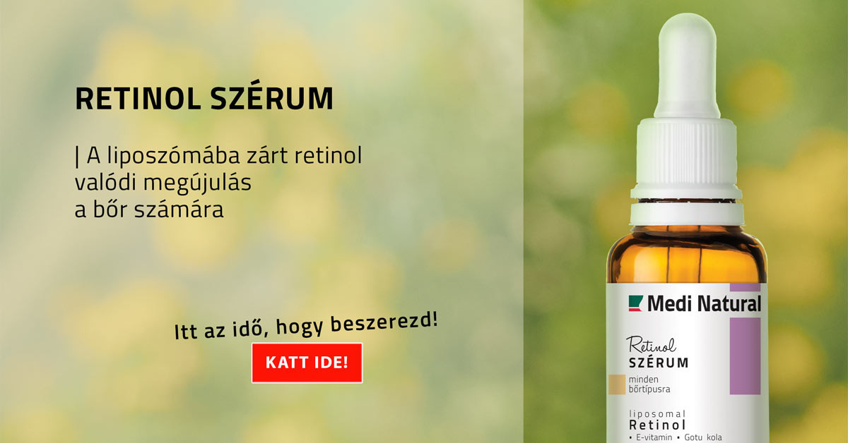 Retinol szérum | minősített natúrkozmetikum
