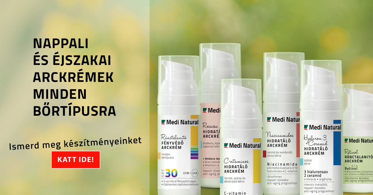 Minősített natúrkozmetikumok | Nappali és éjszakai arckrémek