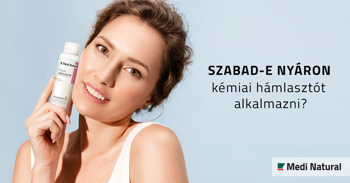 Hámlasztás| Szabad-e nyáron kémiai hámlasztót alkalmazni?