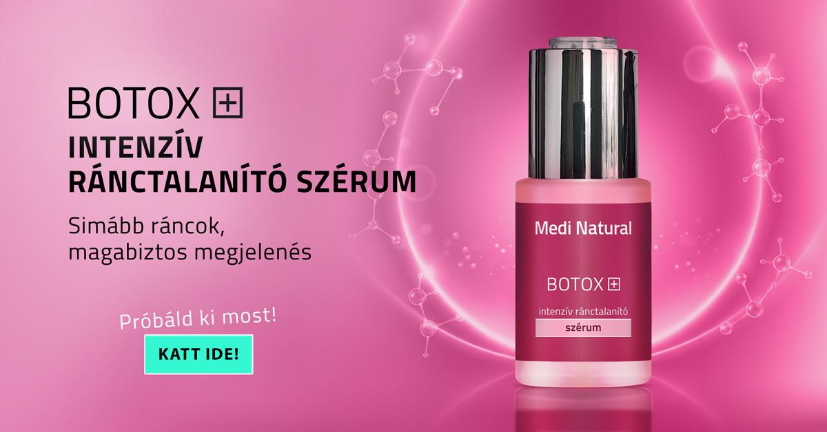  Botox+ Intenzív Ránctalanító Szérum -Simább ráncok, magabiztos megjelenés
