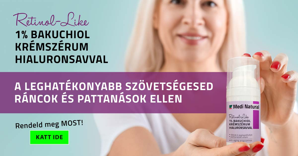 Retinol-Like | 1% Bakuchiol krémszérum Hialuronsavval-A Leghatékonyabb szövetségesed ráncok és pattanások ellen