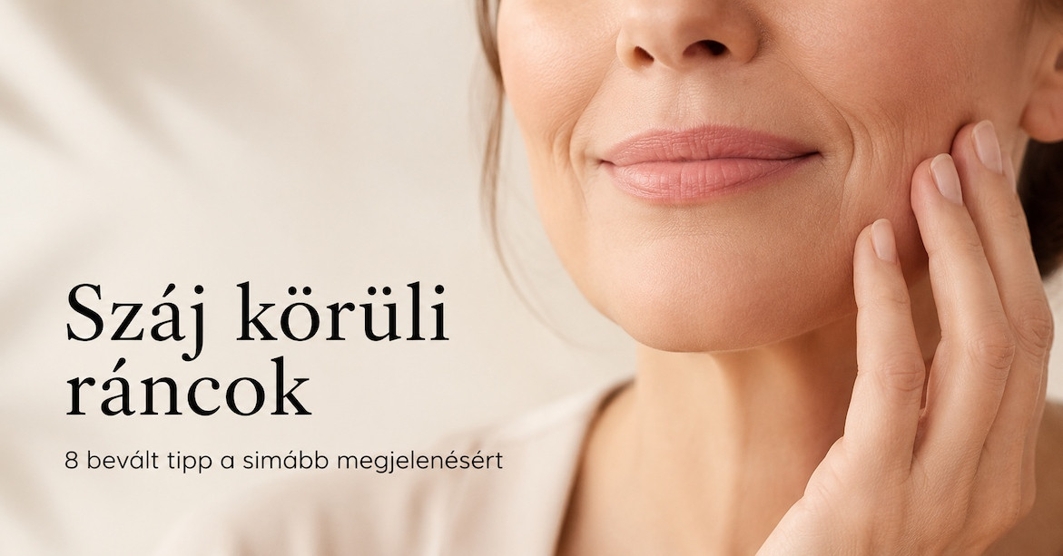 Száj körüli ráncok eltüntetése célzott anti-aging rutinnal