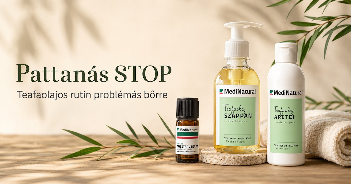 MediNatural Pattanás STOP csomag pattanásra hajlamos és problémás bőrre