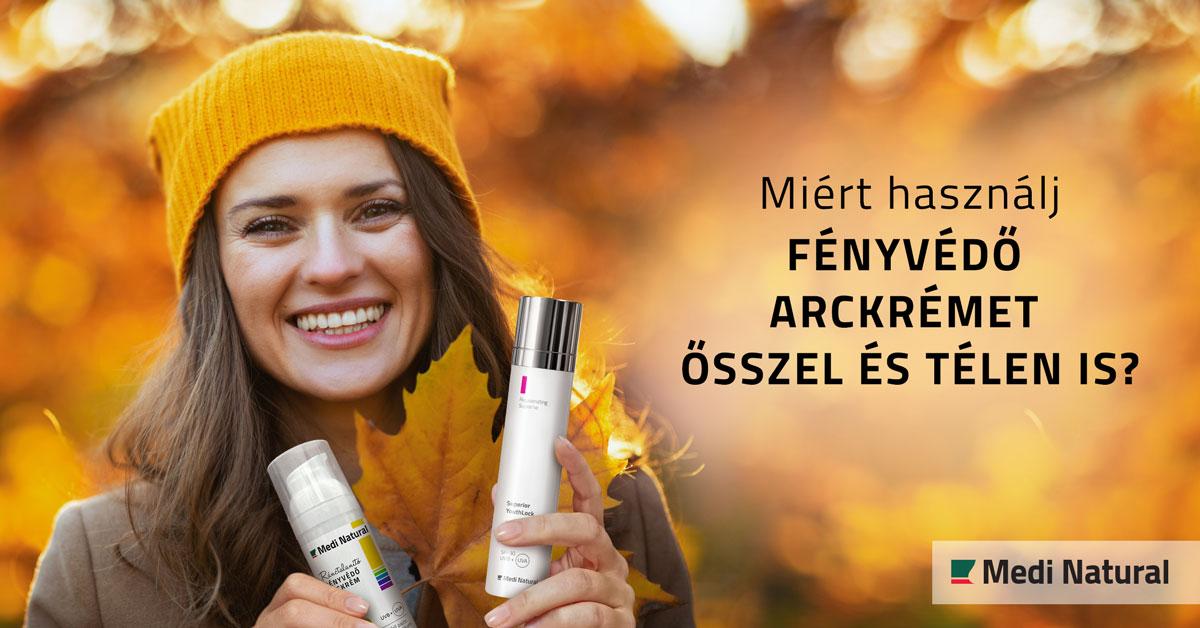 Miért használj fényvédő arckrémet ősszel és télen is?
