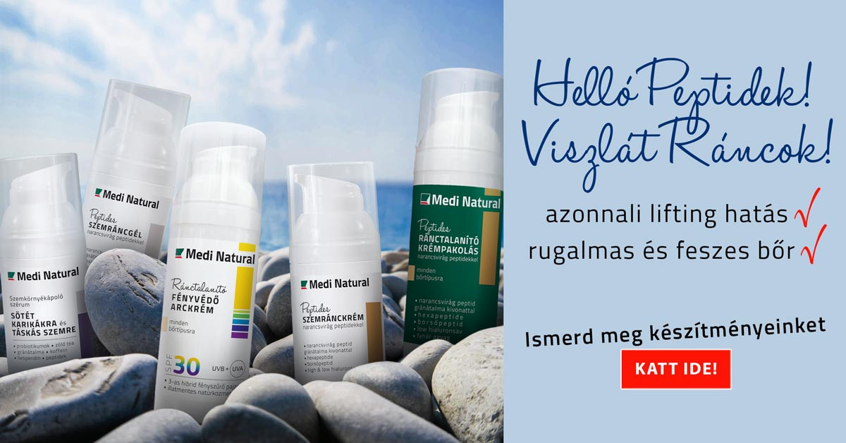 Helló peptidek! Viszlát ráncok