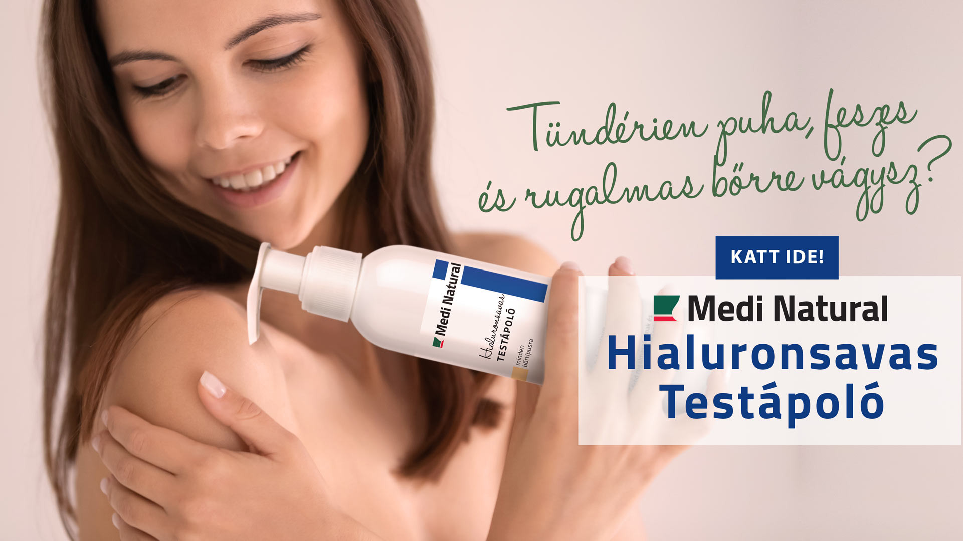 Hialuronsavas Testápoló a feszes és rugalmas bőrért