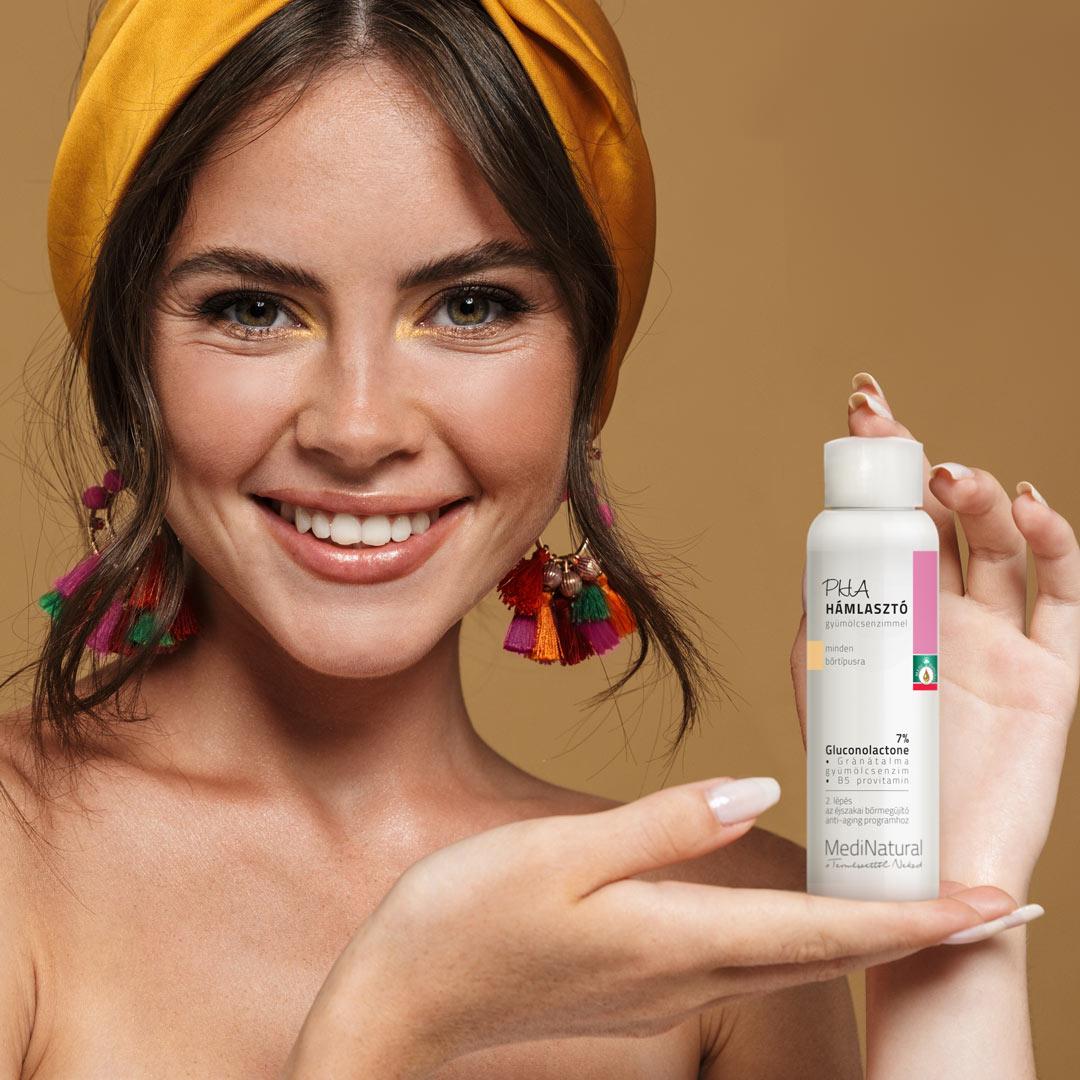 PHA hámlasztó gyümölcsenzimmel