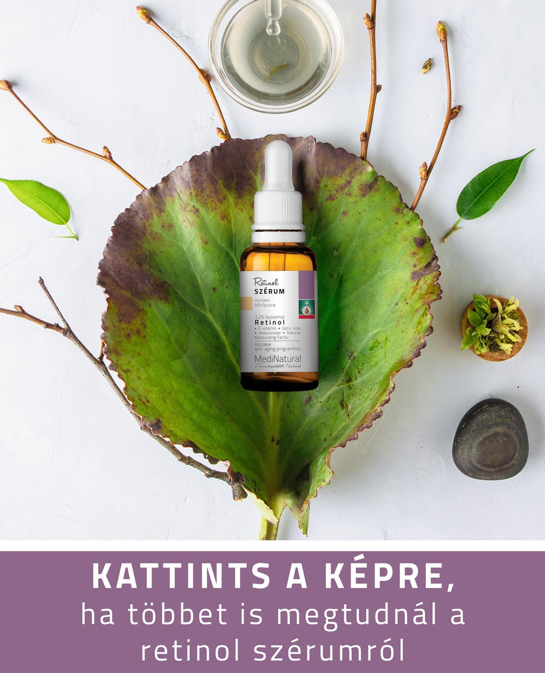 Liposzómás retinol szérum