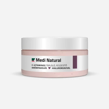 C-vitaminos tápláló, feszesítő krémpakolás Hialuronsavval