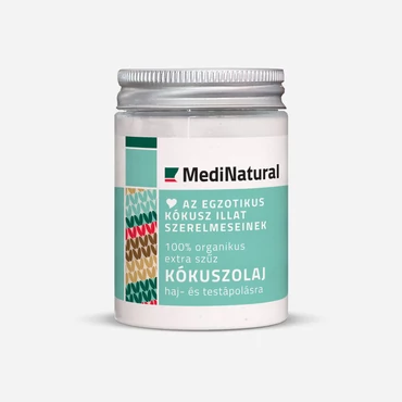 MediNatural Organikus extra szűz kókuszolaj haj - és testápolásra