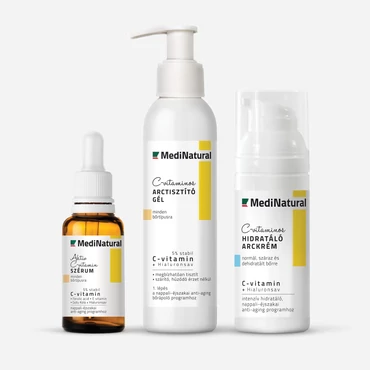 C-vitaminos anti-aging arcápoló csomag