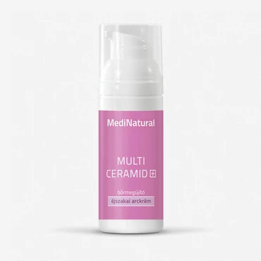 Multi Ceramid+ éjszakai arckrém airless flakon – bőrmegújító éjszakai ápolás