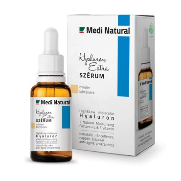 Hyaluron extra szérum | hidratáló, ráncellenes anti-aging programhoz 