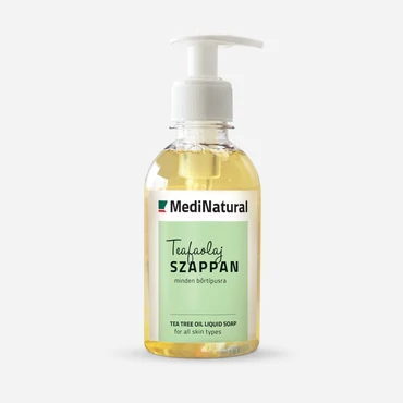 MediNatural Teafaolaj folyékony szappan 250 ml – arcra is