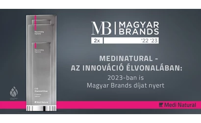 MediNatural - Az innováció élvonalában: 2023-ban is Magyar Brands díjat nyert 