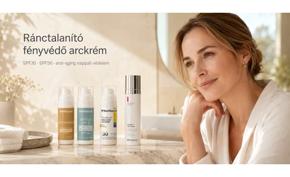 Ránctalanító fényvédő arckrém: SPF30, SPF50 vagy színezett fényvédelem?