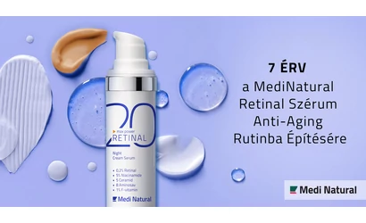 7 Érv a MediNatural retinal szérum anti-aging rutinba építésére