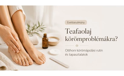 Teafaolaj körömgomba gyanúja esetén – körömápolási tapasztalatok