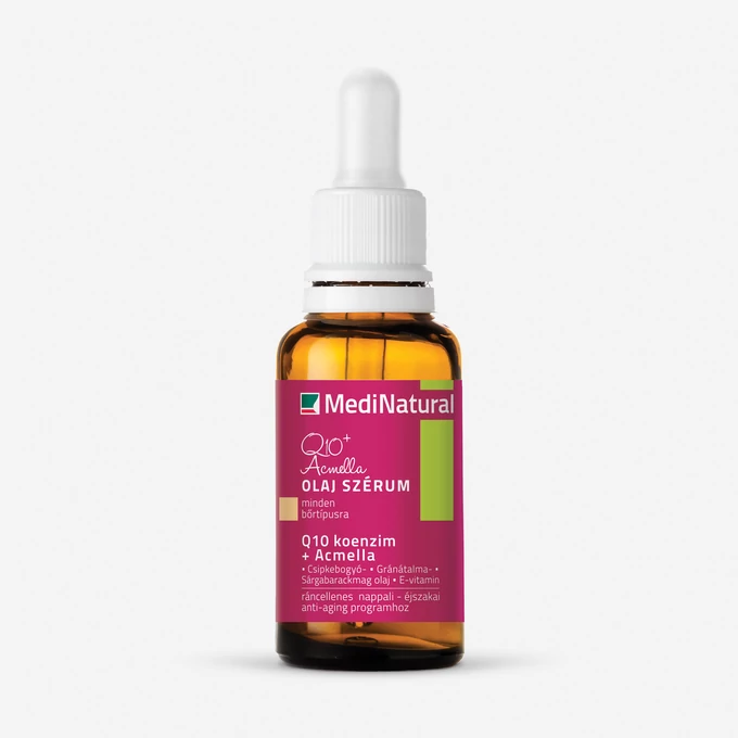 Q10+ Acmella olaj szérum ráncellenes anti-aging programhoz