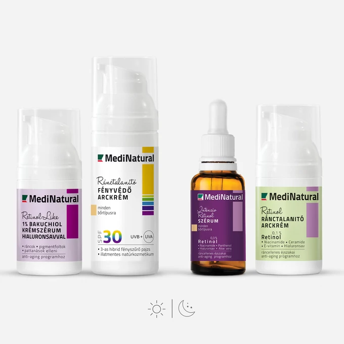 Retinol intenzív kollagén booster ráncfeltöltő csomag