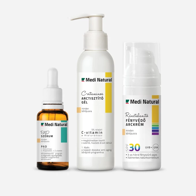 Pigmentfoltok ellen -Ragyogó szépség arcápoló csomag