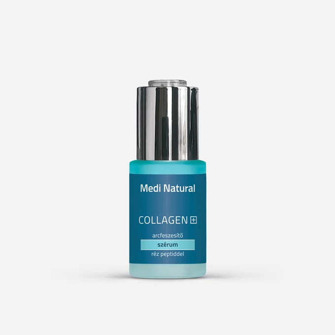 Kollagén+ arcfeszesítő szérum réz peptiddel – prémium anti-aging ápolás