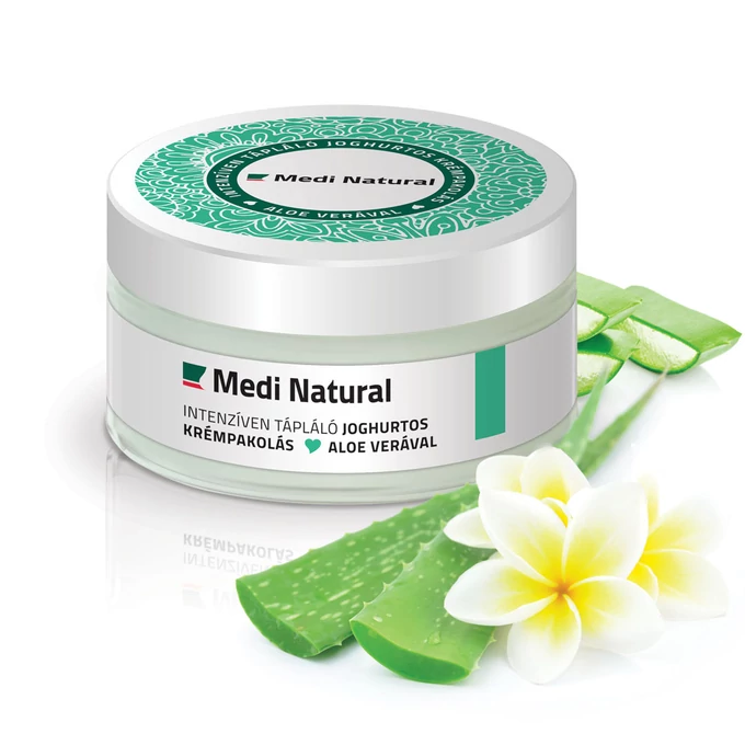 Intenzíven tápláló Joghurtos krémpakolás aloe verával