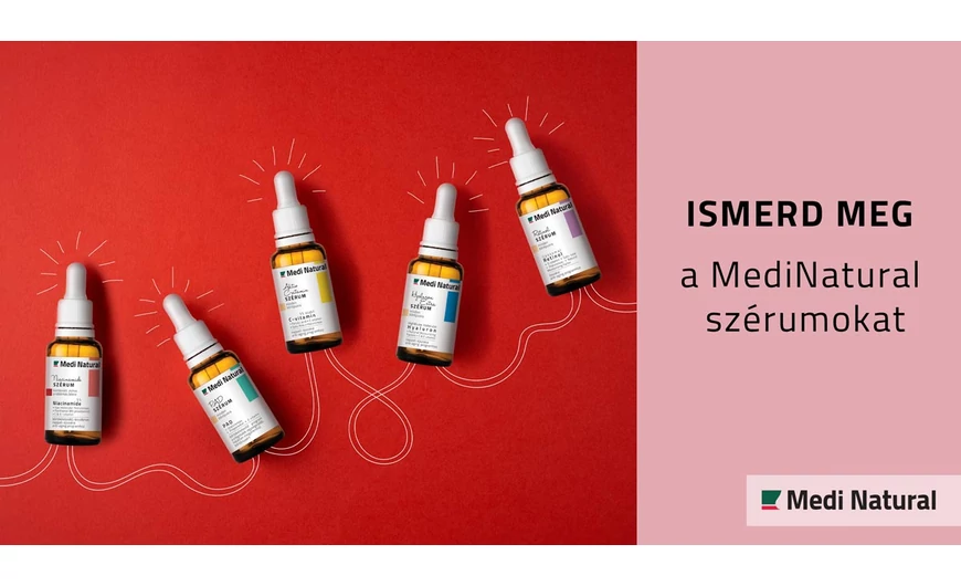 Ismerd meg a Medi Natural szérumokat! Mikor melyiket érdemes használnod? 