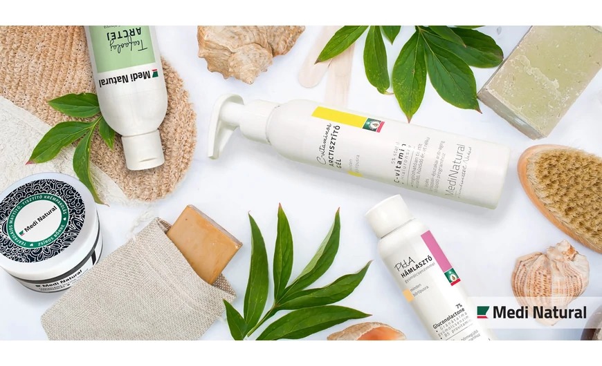 Hatékony arctisztítás a MediNatural segítségével