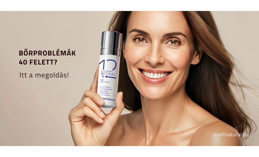 Az 5 leggyakoribb bőrprobléma 40 felett – és a megoldásuk