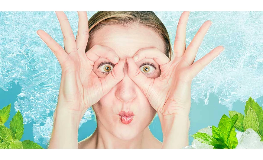 Bizsergetően jeges - ébresztő borsmentás bőrradír