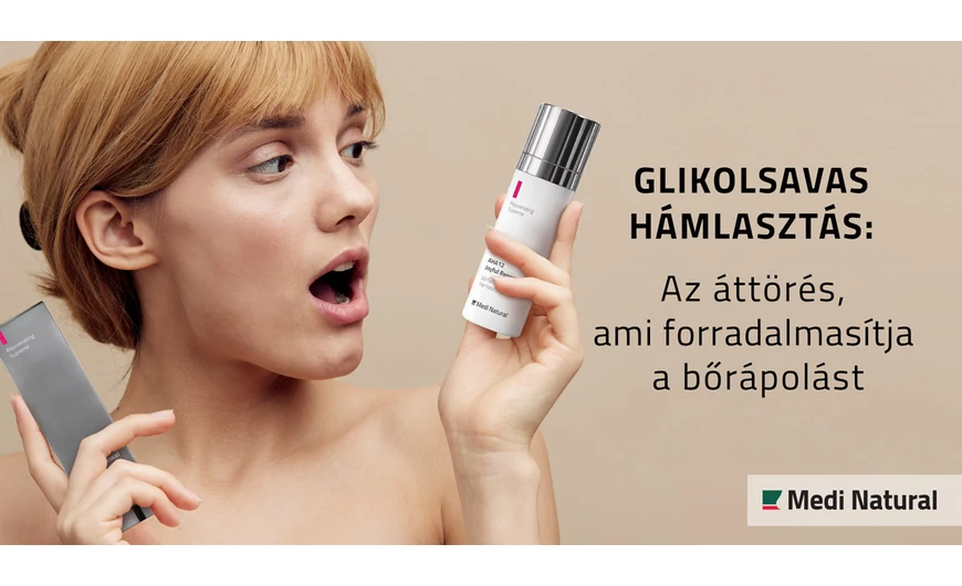 Glikolsavas hámlasztás: Az áttörés, ami forradalmasítja a bőrápolást 